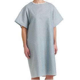Patient Gowns  Pk/12  OSFM Royale 2-Tone Print