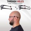 Eye Glasses String Strap Holder L Size 16 inch No Tail Sunglass Strap for Man Women Adjustable Glasses Strap Wire Eyeglass Strap Lanyard 2 Cords