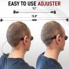 Eye Glasses String Strap Holder L Size 16 inch No Tail Sunglass Strap for Man Women Adjustable Glasses Strap Wire Eyeglass Strap Lanyard 2 Cords