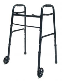 Walker  Adult w/5  Wheels Folding  Plum  Case of 2
