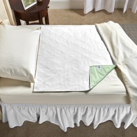 SleepDri Budget Reuse Quilted Underpad  34  x 36  w/o Flaps (Option: 34 X 36 w/o Flaps Green)